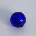 Blue Murano glass bead for handmade jewels
