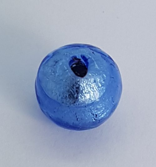 Pale blue Murano glass bead for handmade jewels