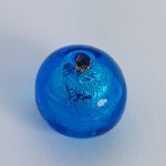 Turquoise Murano glass bead for handmade jewels