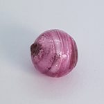 Pink Murano glass bead for handmade jewels