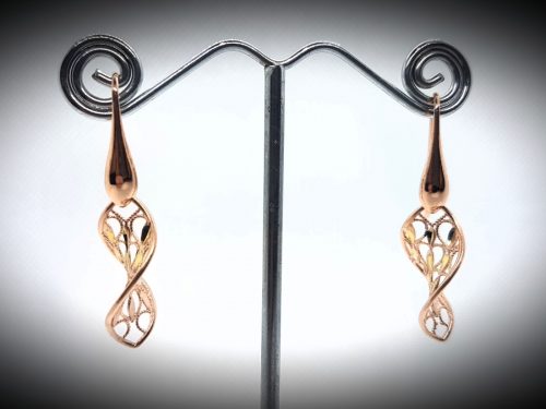Helix (Small)- Rose gold Sterling Silver Earrings
