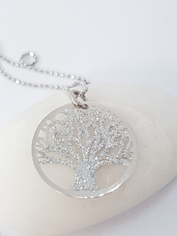 Celtic Sterling Silver Tree of Life Pendant Small | Keith Jack
