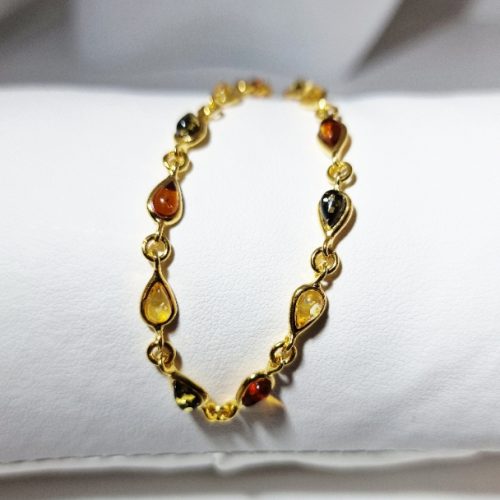 Sterling silver earrings and amber