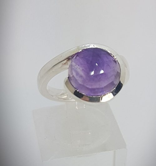 Gem -925 Sterling Silver Ring and Ametyst