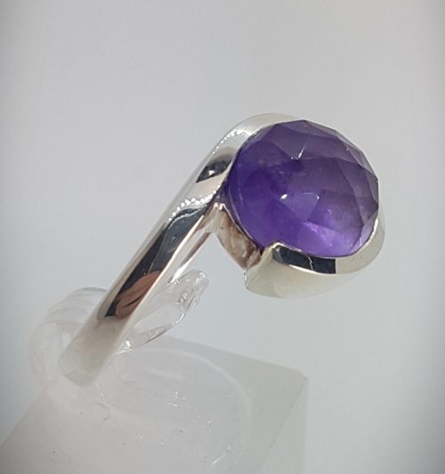 Gem -925 Sterling Silver Ring and Ametyst