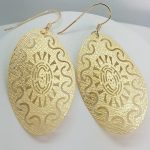 Gold Plated Sterling Silver Earrings