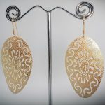 Gold Plated Sterling Silver Earrings