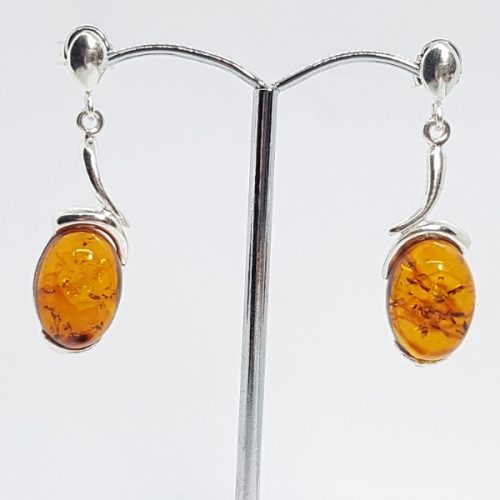  Earrings with Amber