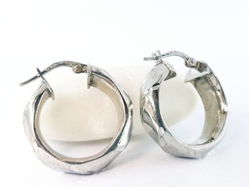 Cerchi in argento tondi da cm 2,3