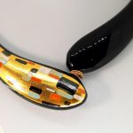 Klimt Murano glass necklace