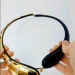 Klimt Murano glass necklace