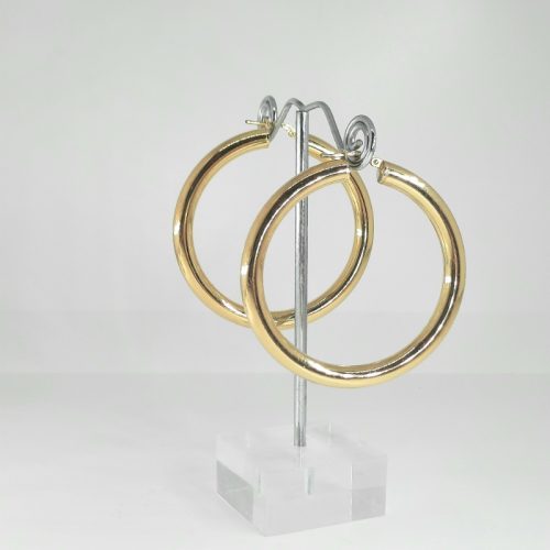 Silver Hoops 5 cm