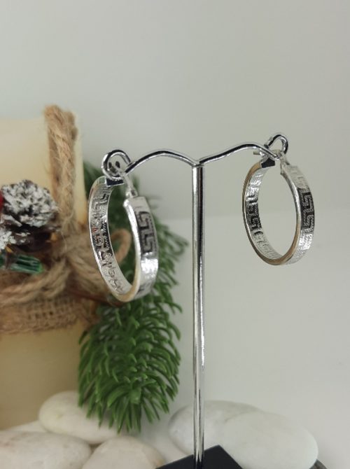 sterling silver hoops