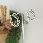 sterling silver hoops