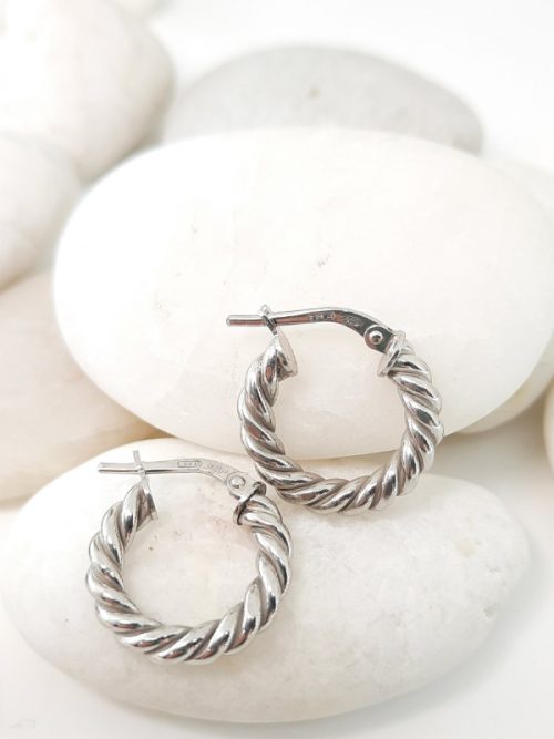 sterling silver hoops