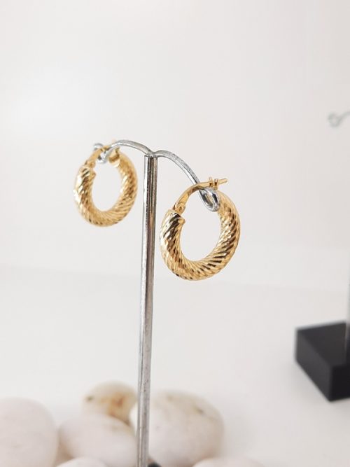 sterling silver hoops