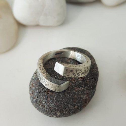 Sterling silver ring hand made